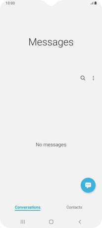 Press the new message icon.