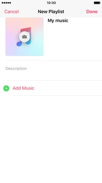 Press Add Music.