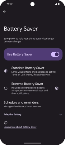 Slide your finger upwards starting from the bottom of the screen to return to the home screen.