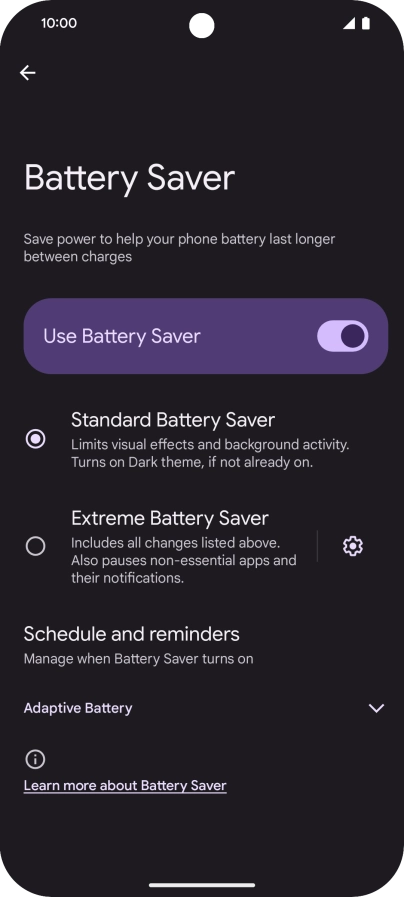 Slide your finger upwards starting from the bottom of the screen to return to the home screen.