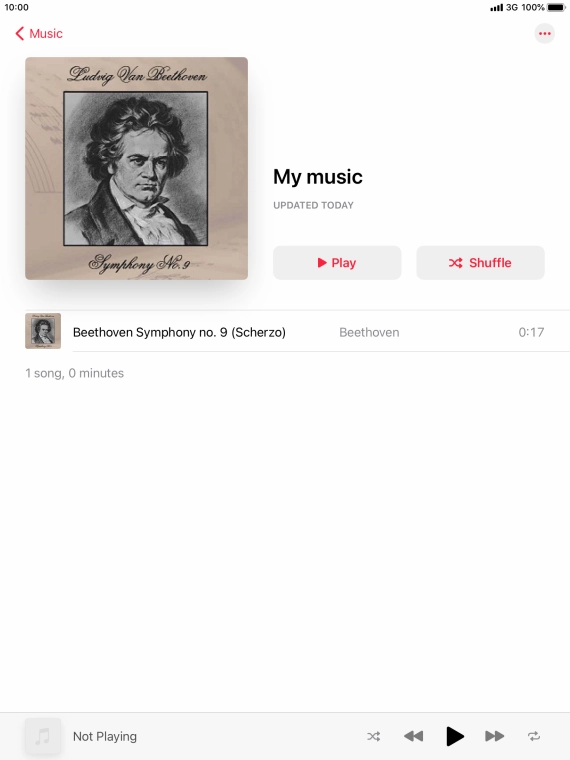 Go to the required category or playlist and press the required audio file. Go to the required category or playlist and press the required audio file.