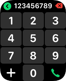 Key in the required number and press the call icon. Key in the required number and press the call icon.