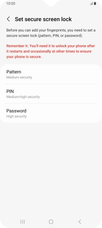 Press the required phone lock code and follow the instructions on the screen to create an additional phone lock code. Press the required phone lock code and follow the instructions on the screen to create an additional phone lock code.