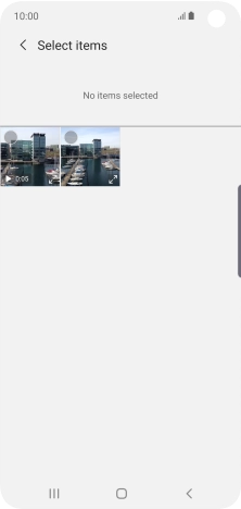 Press the required picture. Press the required picture.