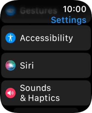Press Siri.