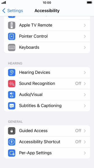 Press the required category below 