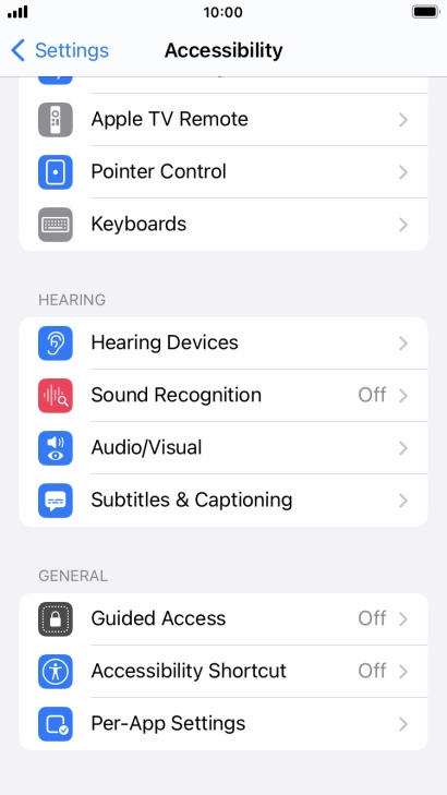 Press the required category below 