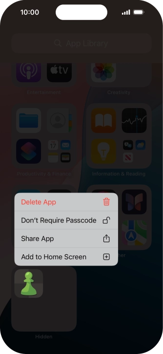 Press Don't Require Passcode.