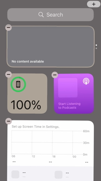 Press the add icon.