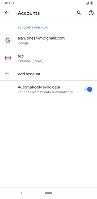 Press the Home key to return to the home screen. Press the Home key to return to the home screen.