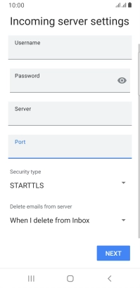 Press the drop down list below Press the drop down list below