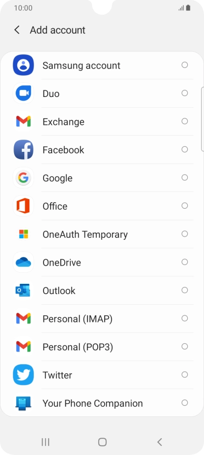Press Personal (IMAP).