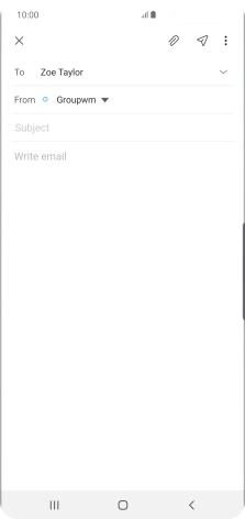 Press Subject and key in the required subject.