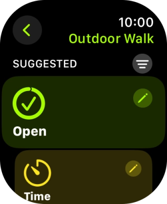 Press the Digital Crown several times to return to the main menu. Press the Digital Crown several times to return to the main menu.