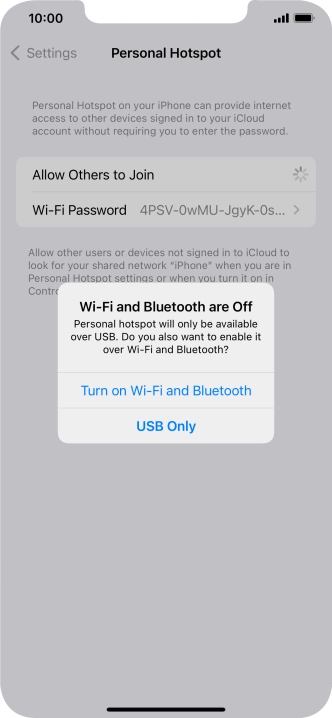 If Wi-Fi is turned off, press Turn on Wi-Fi and Bluetooth. If Wi-Fi is turned off, press Turn on Wi-Fi and Bluetooth.