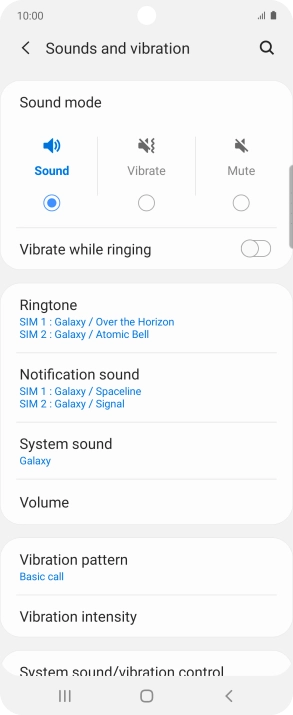 Press Ringtone.