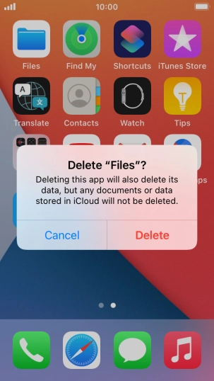 Press Delete. Press Delete.