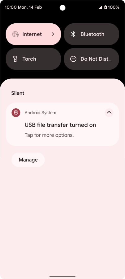 Press Tap for more options..