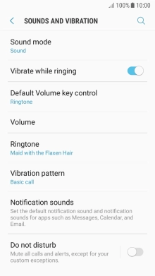 Press the Home key to return to the home screen. Press the Home key to return to the home screen.