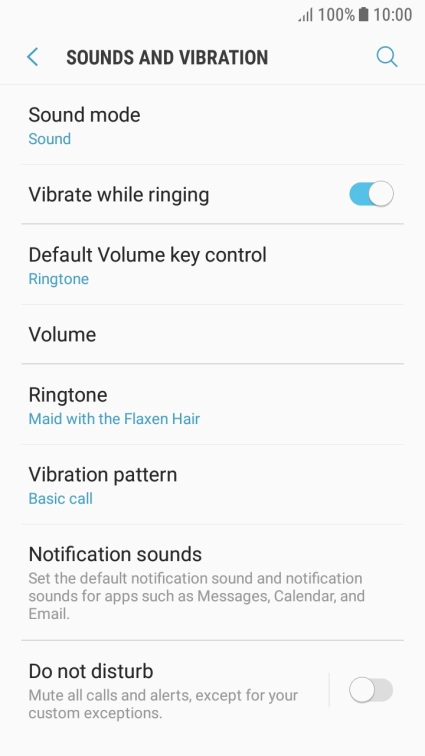 Press the Home key to return to the home screen. Press the Home key to return to the home screen.