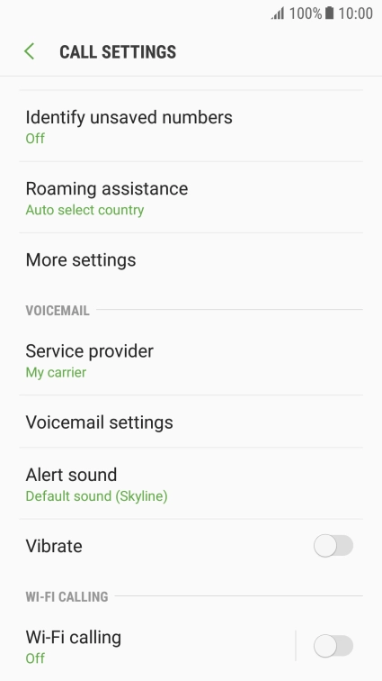 Press Wi-Fi calling. Press Wi-Fi calling.