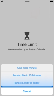 Press the required setting. Press the required setting.