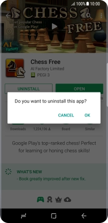 Press OK. Press OK.