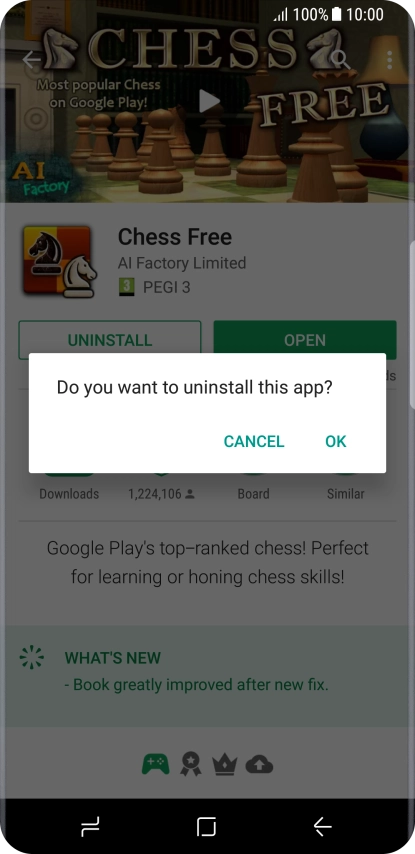 Press OK. Press OK.