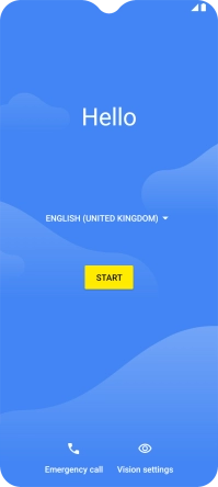Press START.