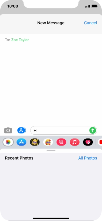 Press All Photos and go to the required folder. Press All Photos and go to the required folder.