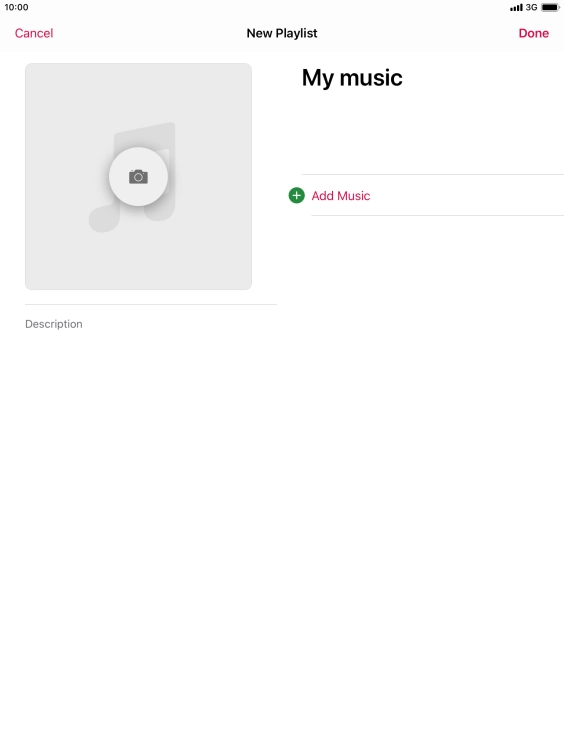 Press Add Music.