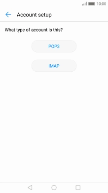 Press IMAP.