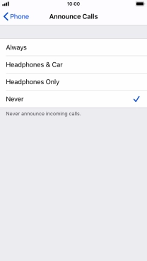 Press Always to turn on the function when silent mode is turned off.