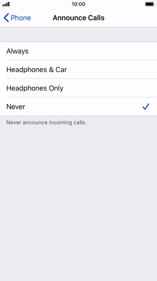 Press Always to turn on the function when silent mode is turned off.