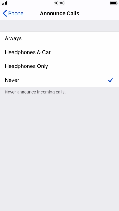 Press Always to turn on the function when silent mode is turned off.