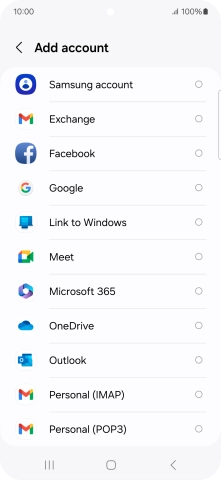 Press Google.
