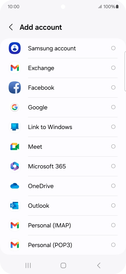 Press Google.