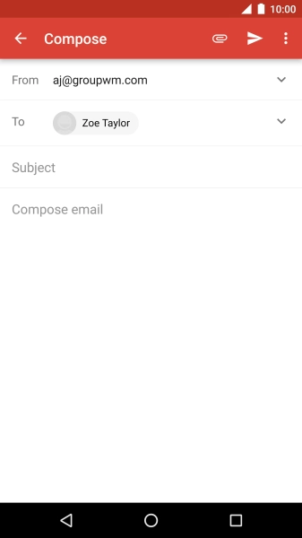 Press Subject and key in the required subject. Press Subject and key in the required subject.
