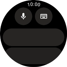 Press the microphone icon and say the required destination. Press the microphone icon and say the required destination.