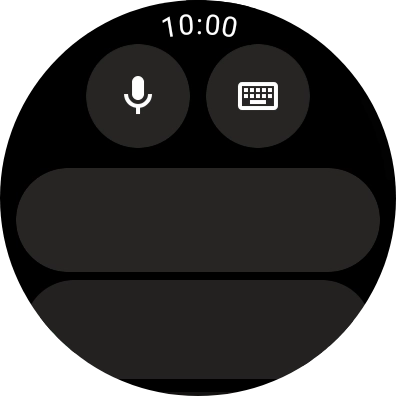 Press the microphone icon and say the required destination. Press the microphone icon and say the required destination.