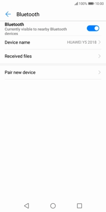 Press Pair new device. Press Pair new device.