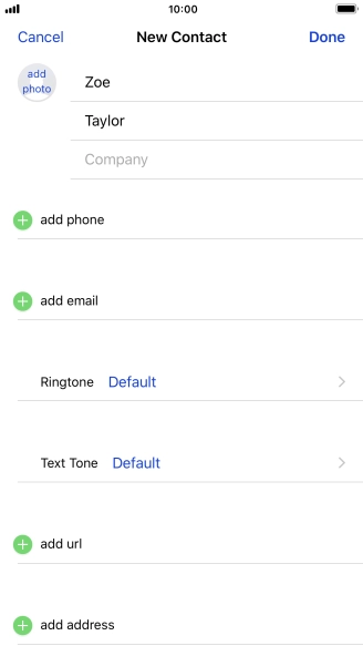 Press add phone. Press add phone.