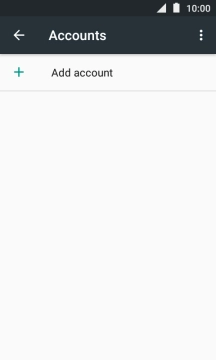 Press Add account. Press Add account.