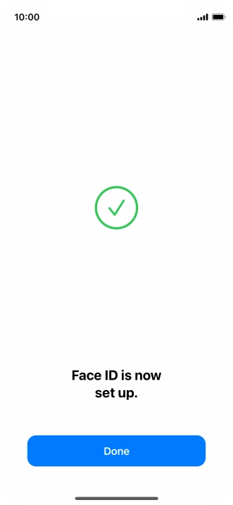 Press Done. If you haven't previously selected a phone lock code, key in a code of your own choice twice. Press Done. If you haven't previously selected a phone lock code, key in a code of your own choice twice.