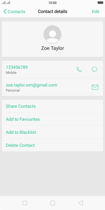 Press the required number. Press the required number.