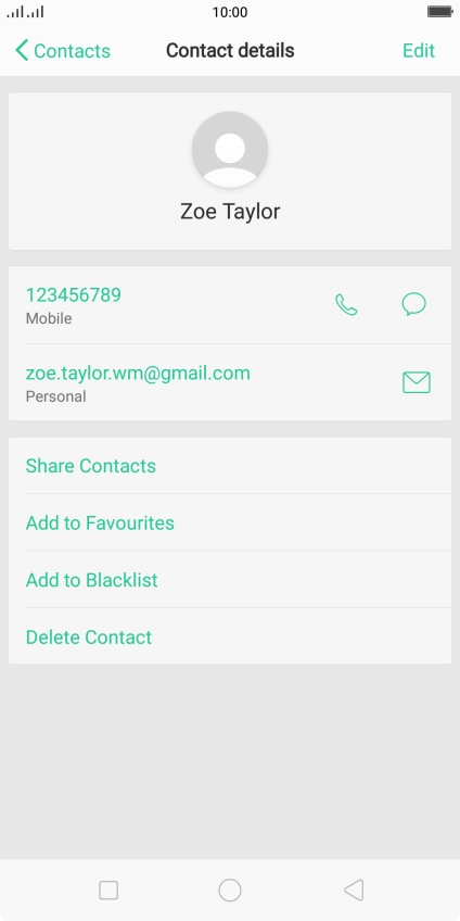 Press the required number. Press the required number.