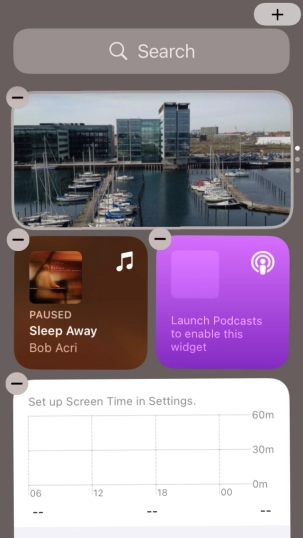Press the add icon.