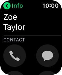 Press the call icon. Press the call icon.