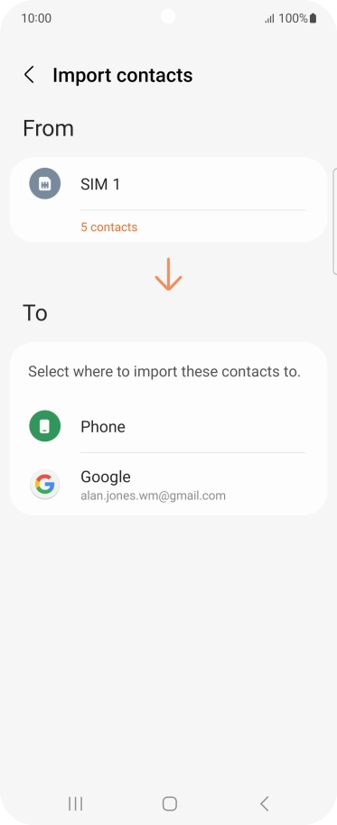 Press Phone.