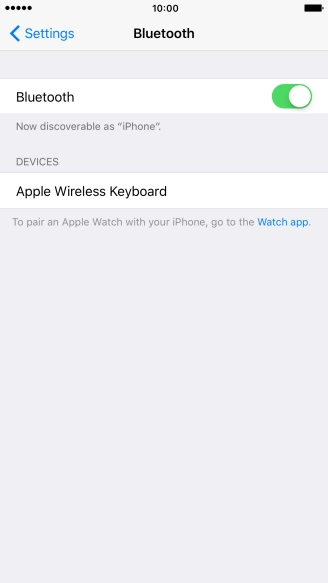 Press the required Bluetooth device and follow the instructions on the screen to pair the device with your phone. Press the required Bluetooth device and follow the instructions on the screen to pair the device with your phone.